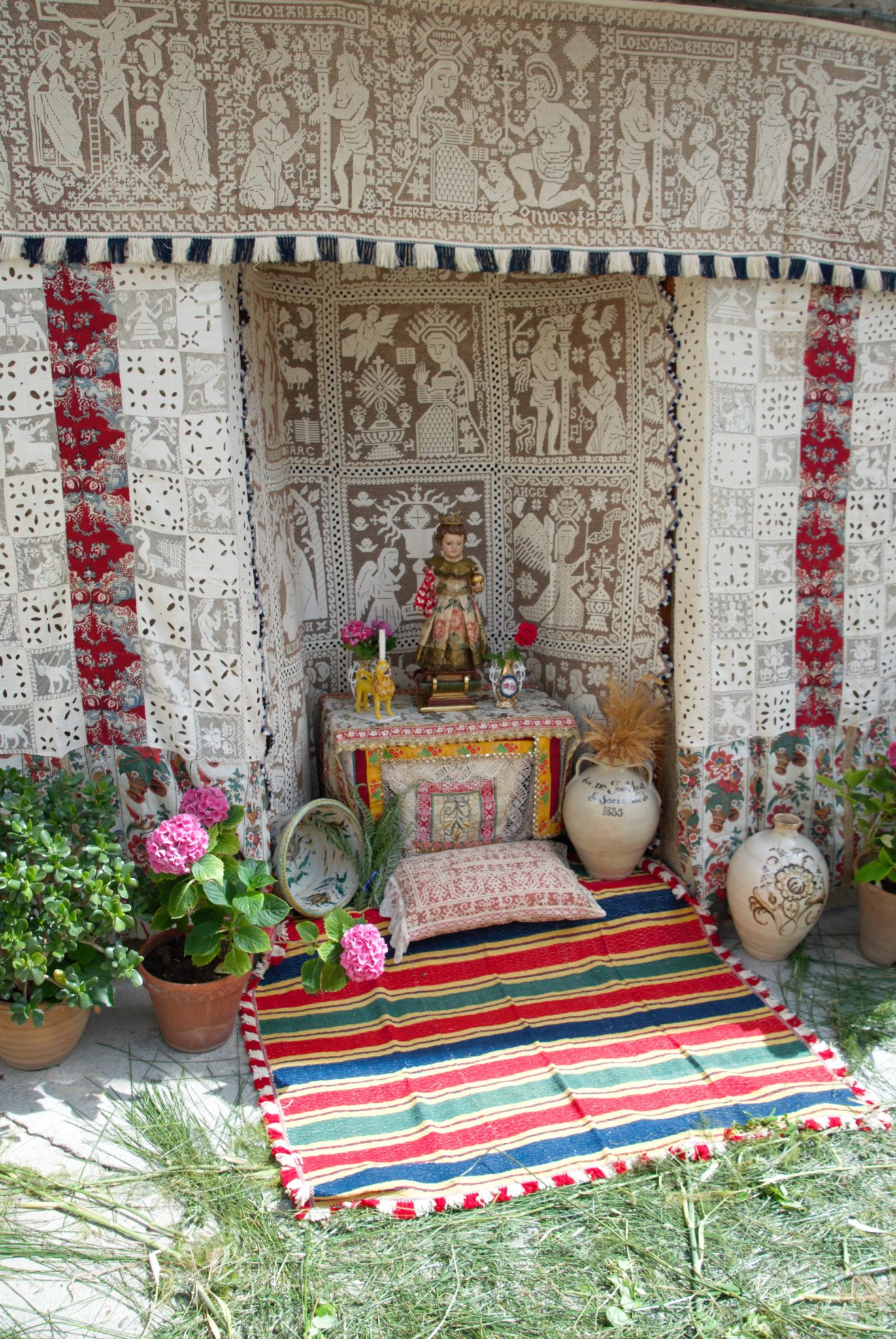 altar lagartera